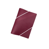 Carnet cuir Diagonal Lit-de-vin - Grand Rue
