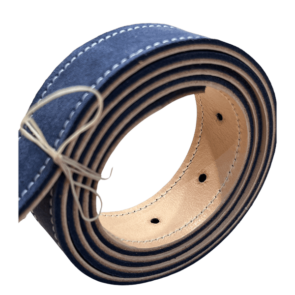 Ceinture daim bleu - Grand Rue