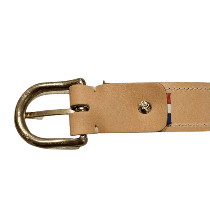 Ceinture veau-velours kaki - Grand Rue