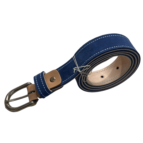 Ceinture daim bleu - Grand Rue