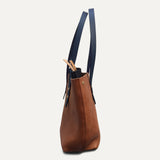 Copie de Sac porté épaule TULIP whisky / jeans - Grand Rue
