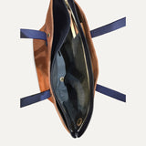 Copie de Sac porté épaule TULIP whisky / jeans - Grand Rue