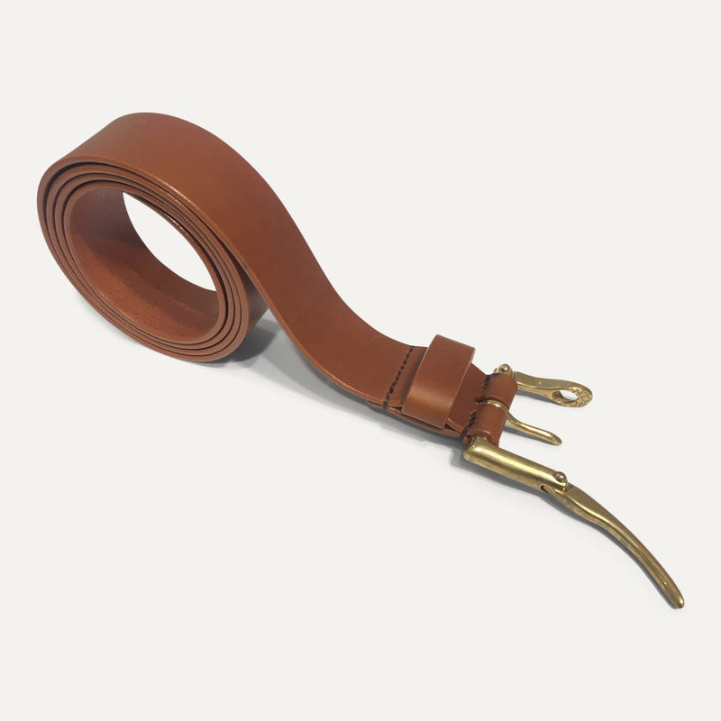 Ceinture sur mesure boucle DÉPLOYANTE | WHISKY - Grand Rue